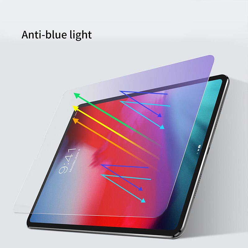 Kính Cường Lực cho Apple iPad 12.9-inch (2018) Baseus 0.3mm Transparent Tempered Glass Film - Hàng Chính Hãng