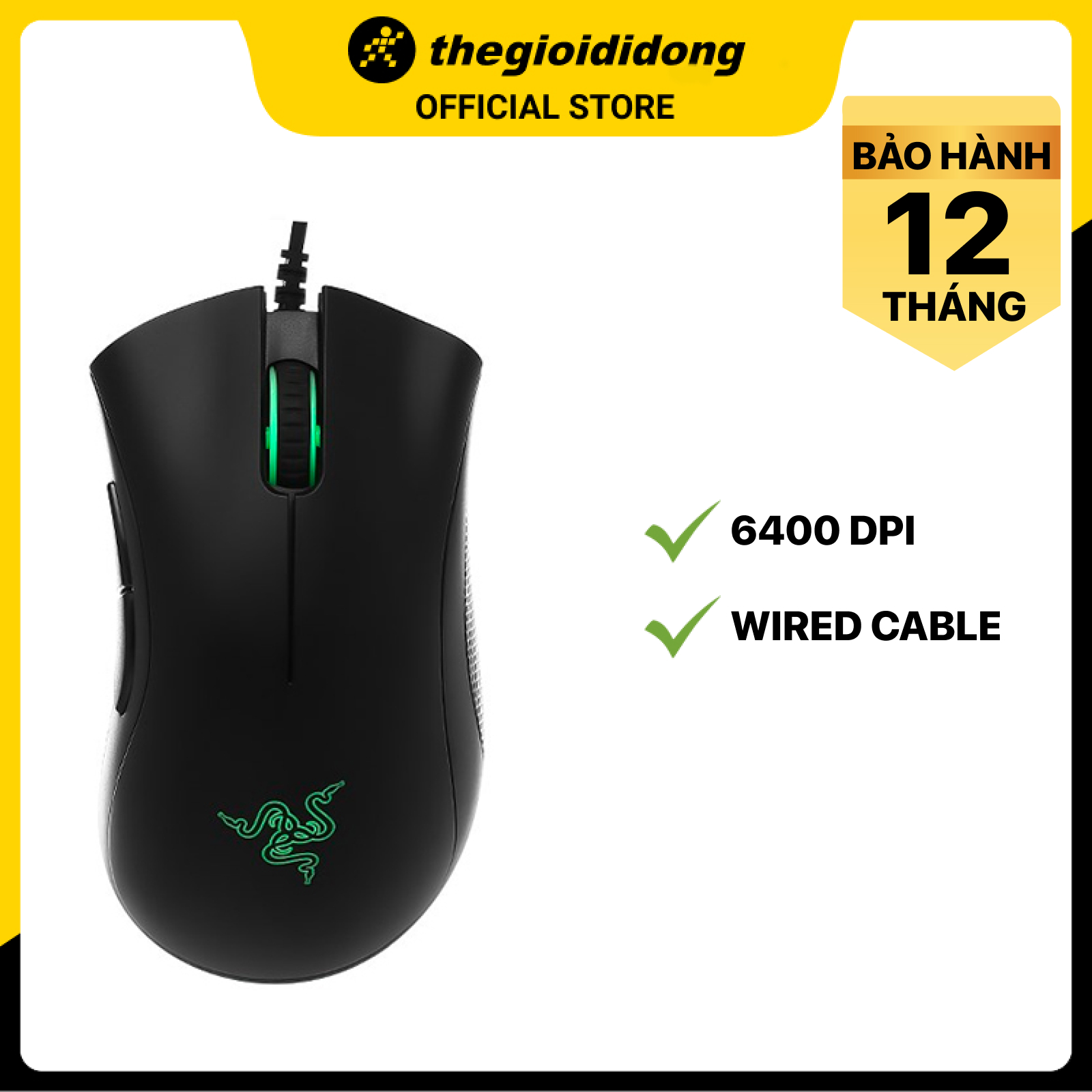 Chuột Có Dây Gaming Razer DeathAdder Essential - Hàng chính hãng