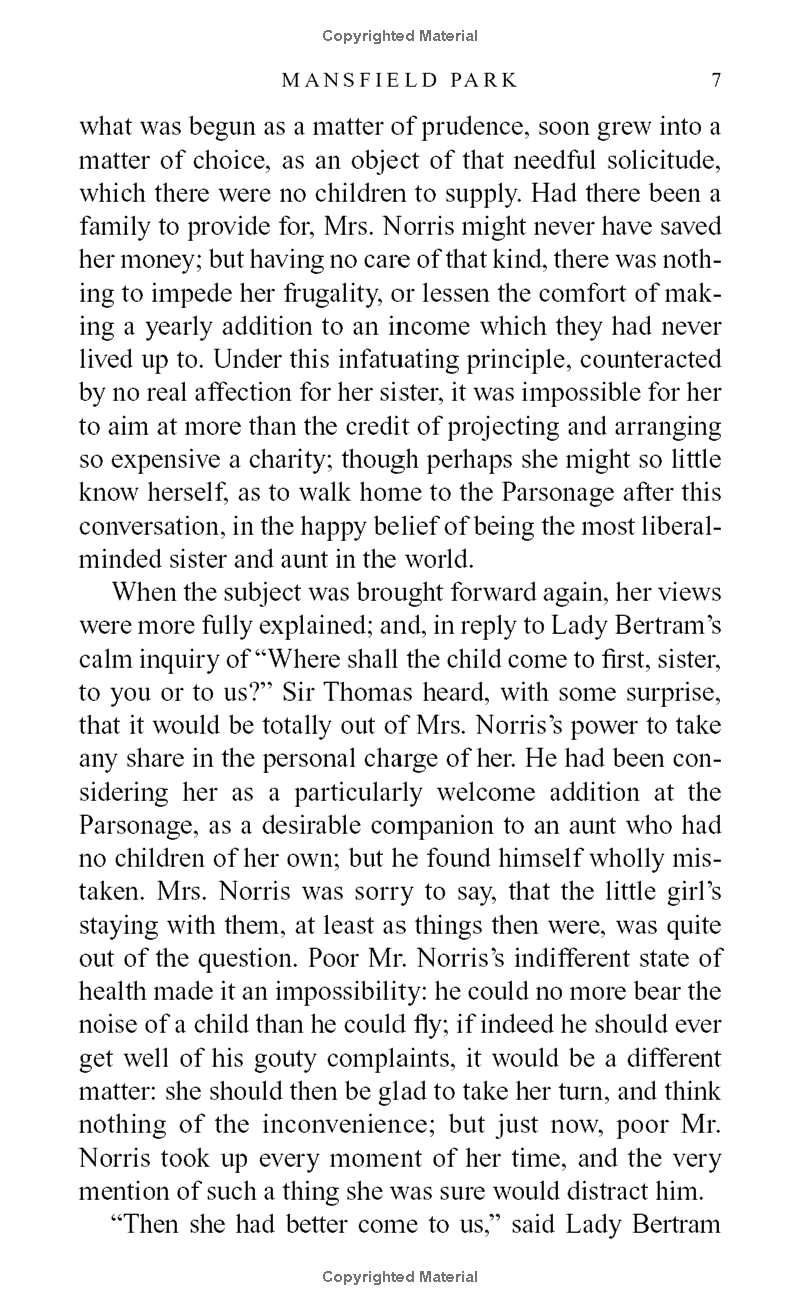 Sách ngoại văn: Mansfield Park