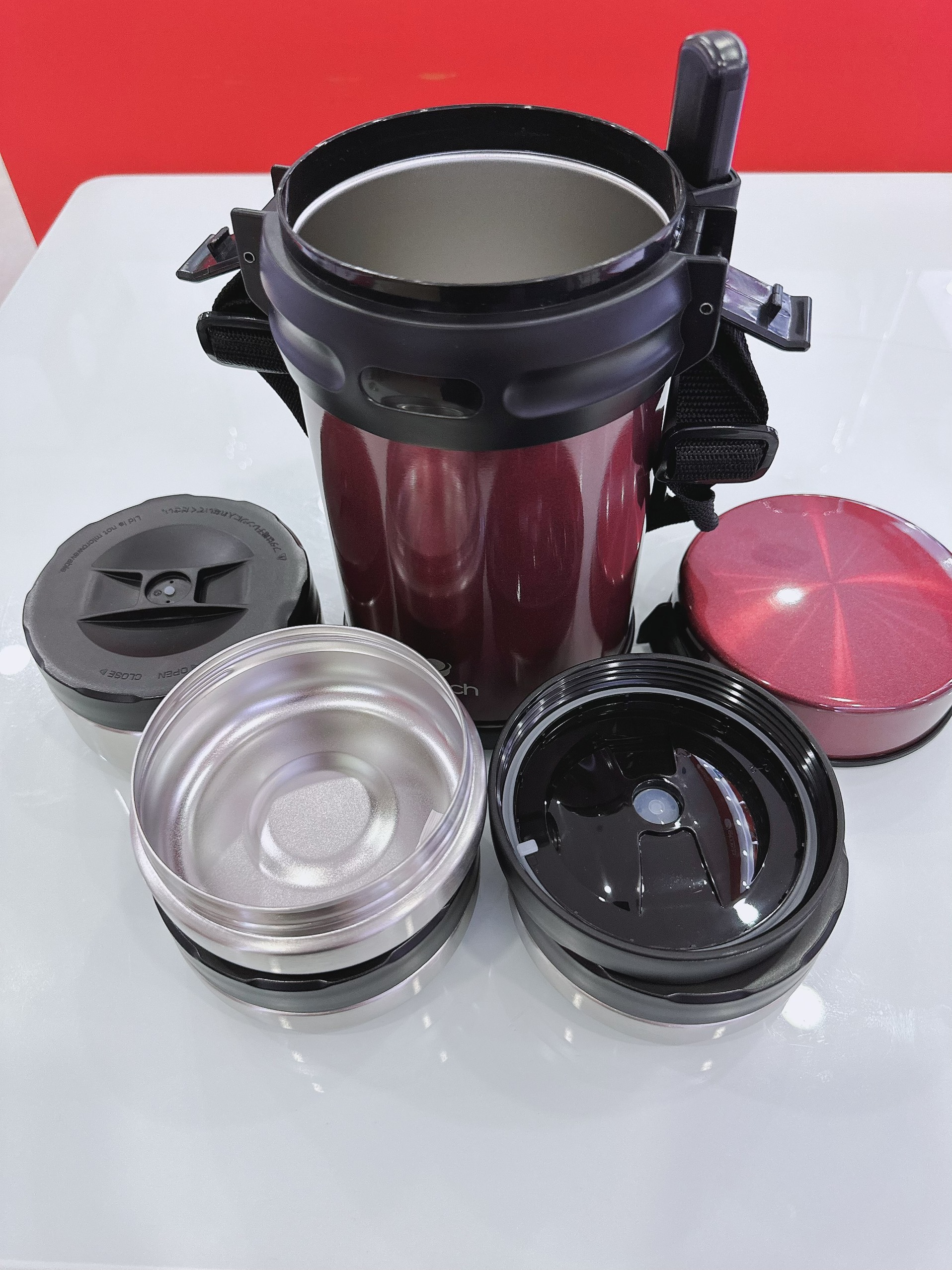 Hộp cơm giữ nhiệt văn phòng Inox 304 Emich EL8294 dung tích 2 Lit