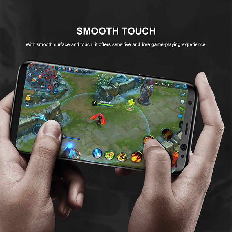 Miếng dán kính cường lực 3D Arc cho Samsung Galaxy S8 Plus Baseus Full màn hình vô cực chống chói vân tay - Sản phẩm chính hãng