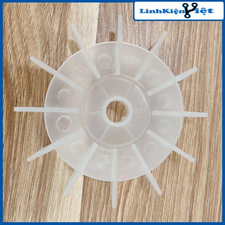 Cánh quạt tản nhiệt động cơ máy bơm nước, cánh quạt gió máy bơm nước công suất 370W / 750W