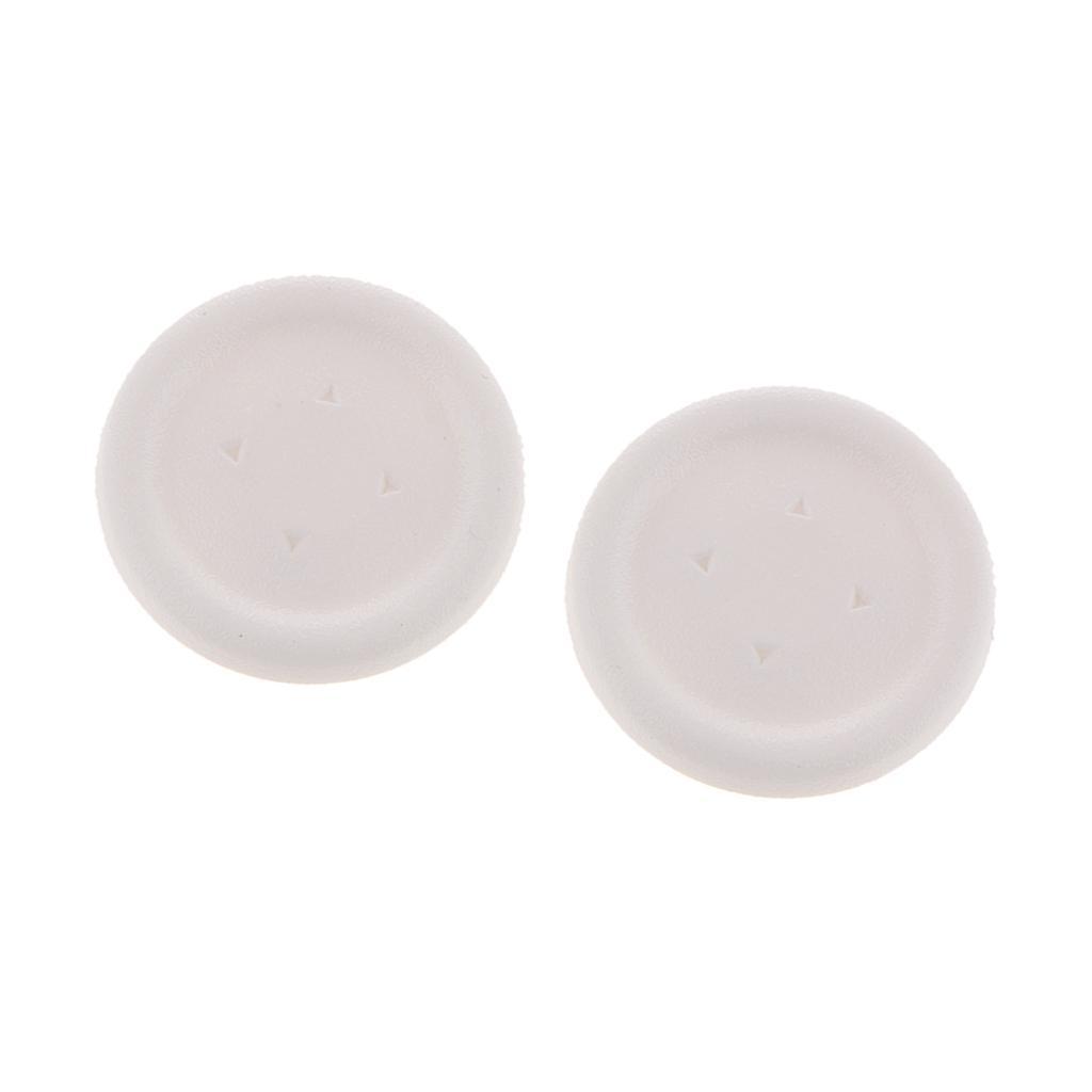 1 Pair Round D-pad Direction Cross Key Cap Buttons for Microsoft One Controller - White