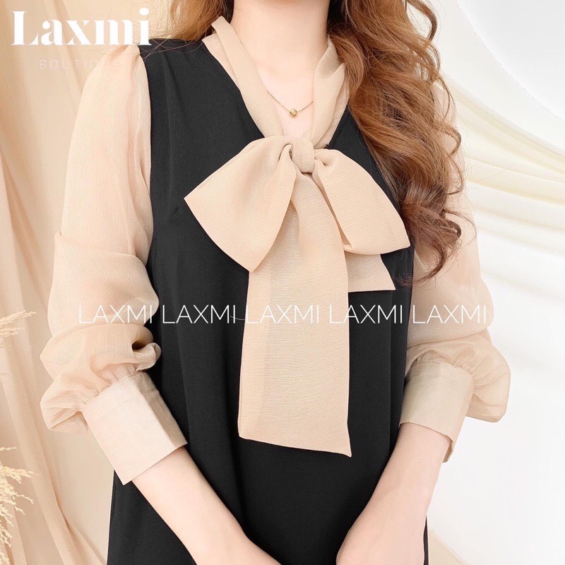 Đầm bầu công sở thiết kế V41  FREESHIP  váy bầu đẹp xinh đen dài tay hàng thiết kế full size S/M/L cho mẹ bầu