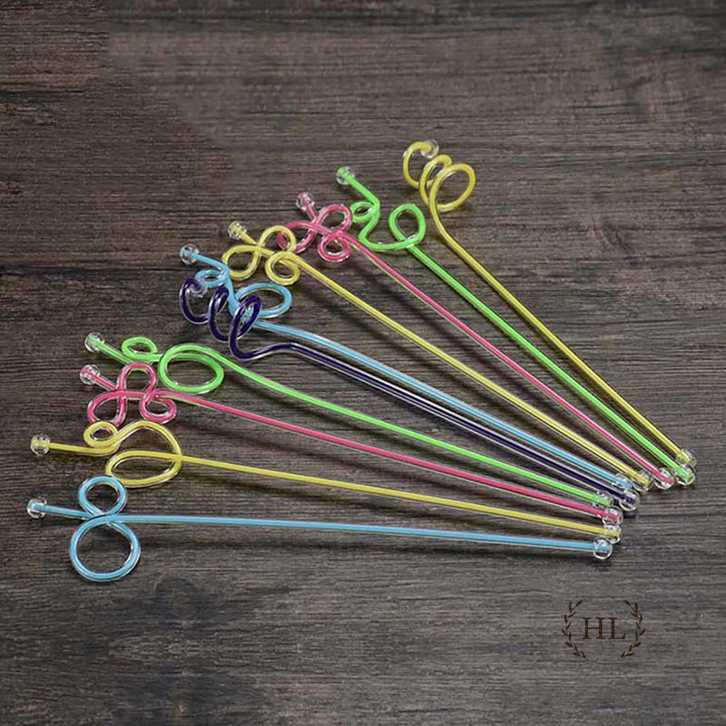 10 Que Khuấy sinh tố 2 lớp 23Cm | KHUẤY CHỈ NGẮN | KHUẤY SINH TÔ NGẮN