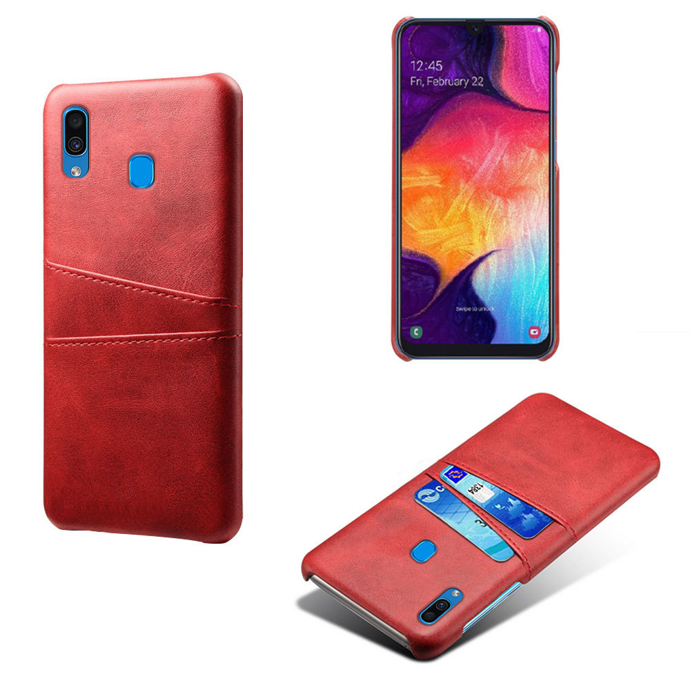 Ốp lưng da dành cho SamSung Galaxy A20 có ngăn đựng thẻ