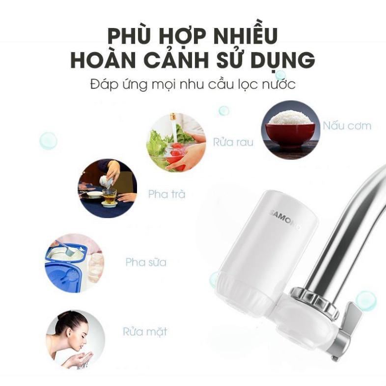 Bộ Vòi lọc nước, máy lọc nước tại vòi 5 lớp lọc thời thượng SAMONO SW-WPW11 - Hàng chính hãng