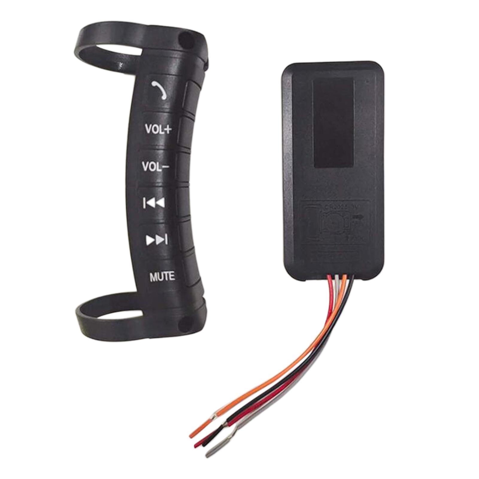 Remote Control Button Car Steering Wheel Wireless For Stereo