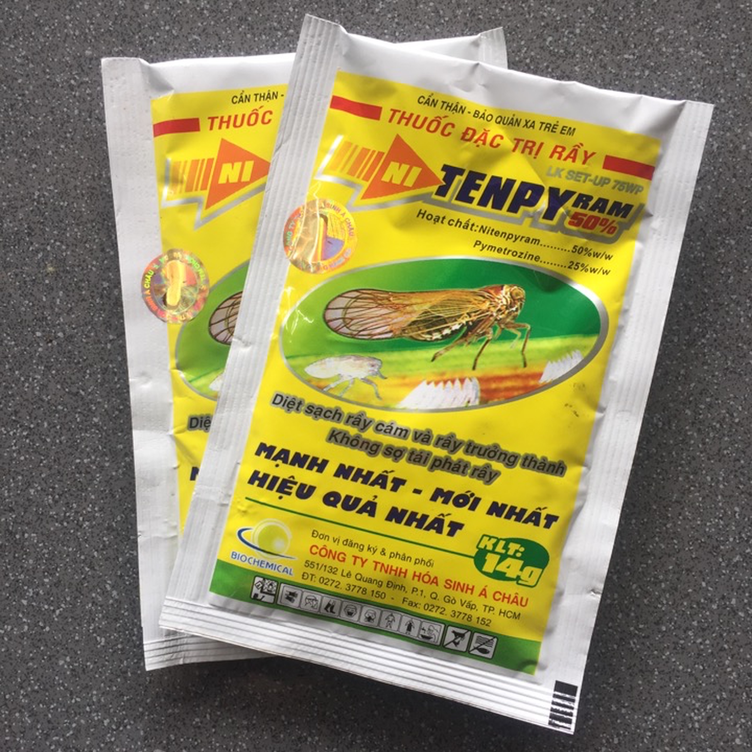 Thuốc Trừ rầy, Bọ Trĩ Nitenpyram 14gr