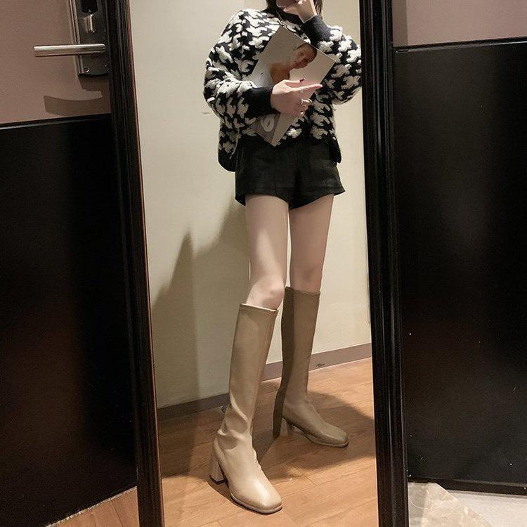 Bốt đùi nữ dưới gối cao 6 phân (mã X049)(mã F670-bốt đùi