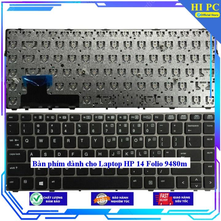 Bàn phím dành cho Laptop HP 14 Folio 9480m - Hàng Nhập Khẩu