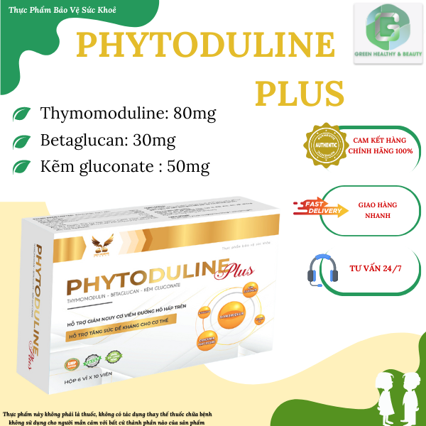 TPBVSK PHYTODULINE Plus Viên uống hỗ trợ tăng sức đề kháng cho người lớn ( H/30v)