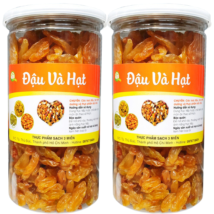 Nho Khô Nhập Khẩu Mỹ (Hũ 500g)