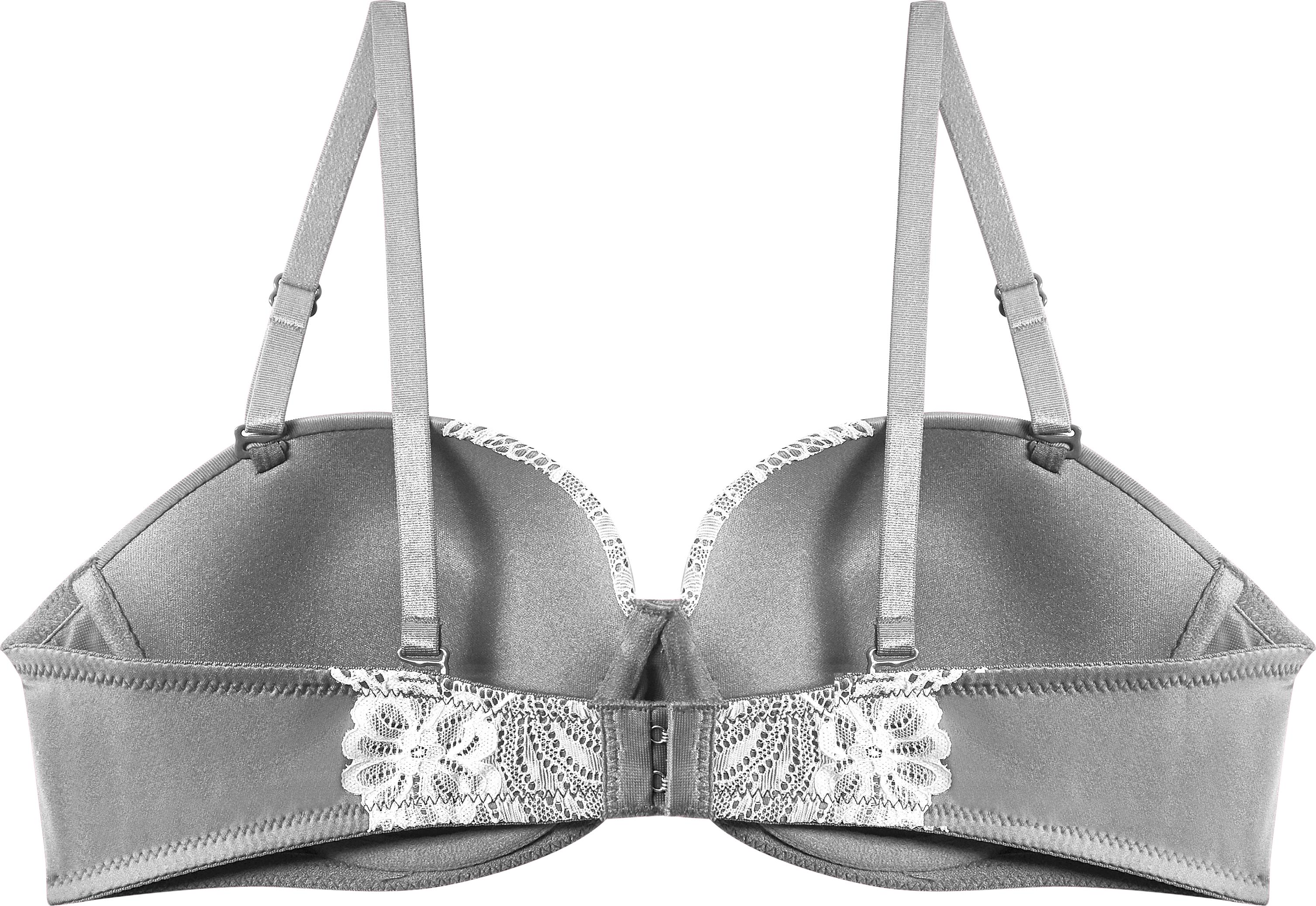 Áo Ngực Cúp Ngang Phối Viền Ren Miley Lingerie BRM11202