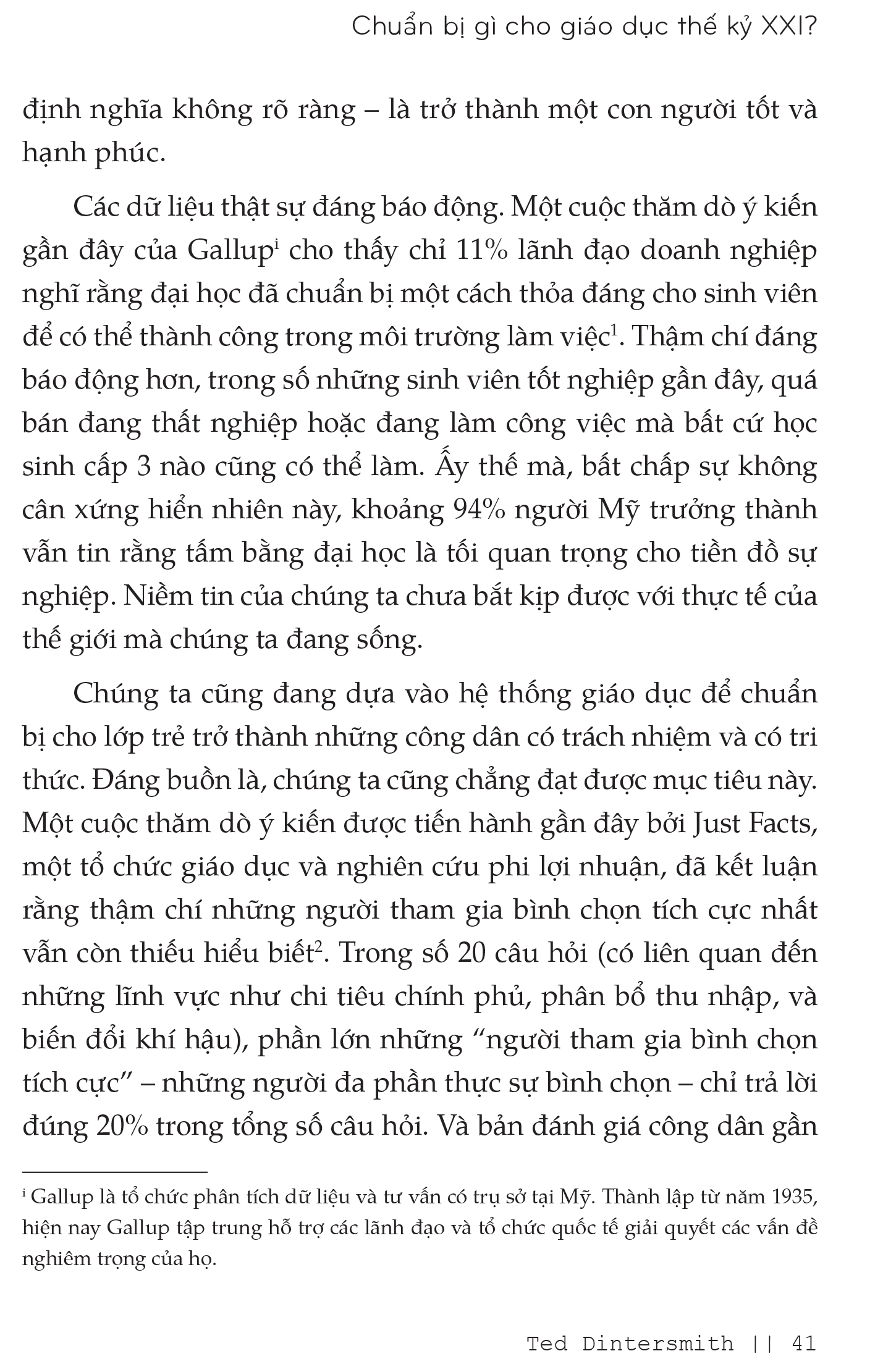 Cơ hội để thành công – chuẩn bị gì cho giáo dục thế kỷ XXI