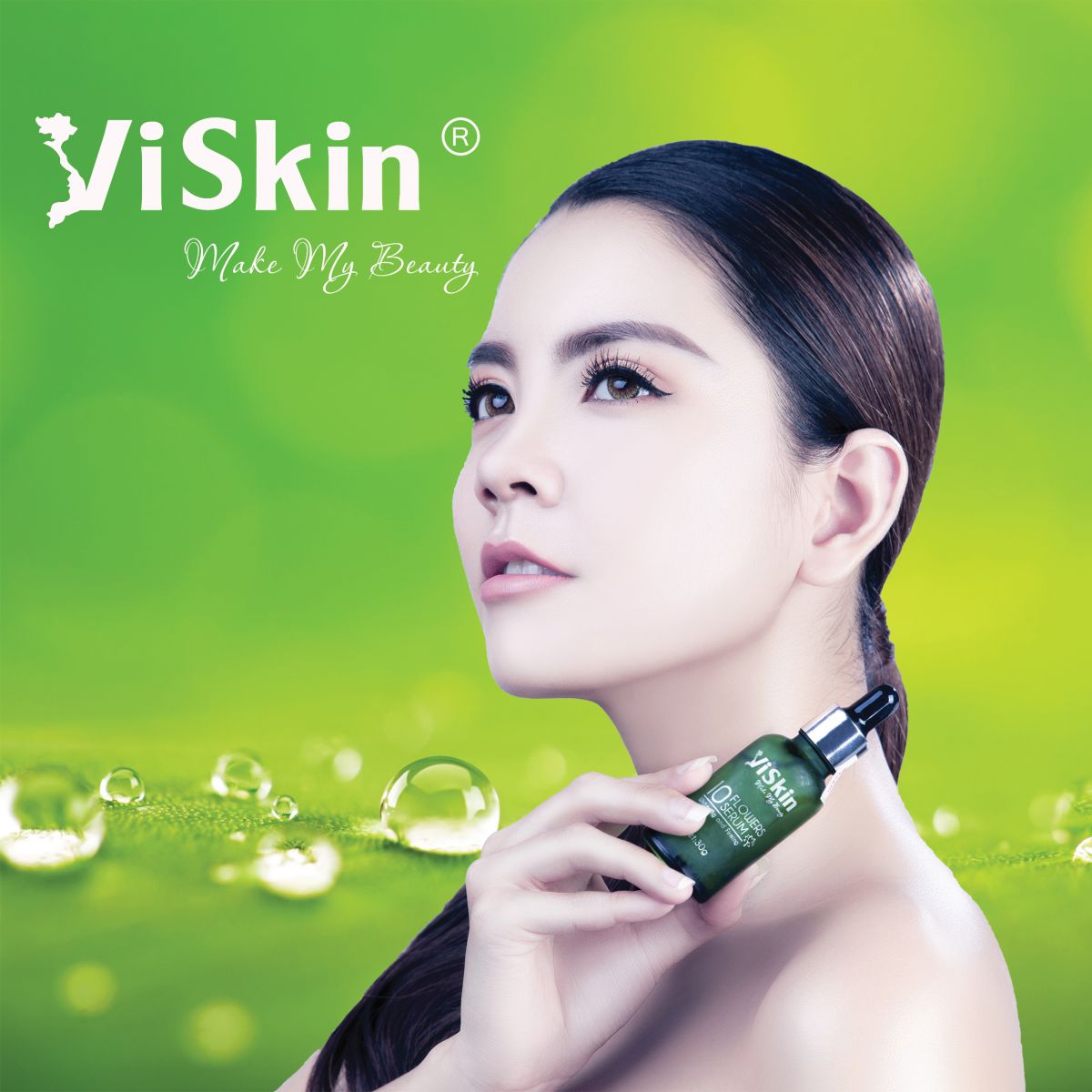 SERUM - TINH CHẤT 10 LOÀI HOA VISKIN - pH 5.4