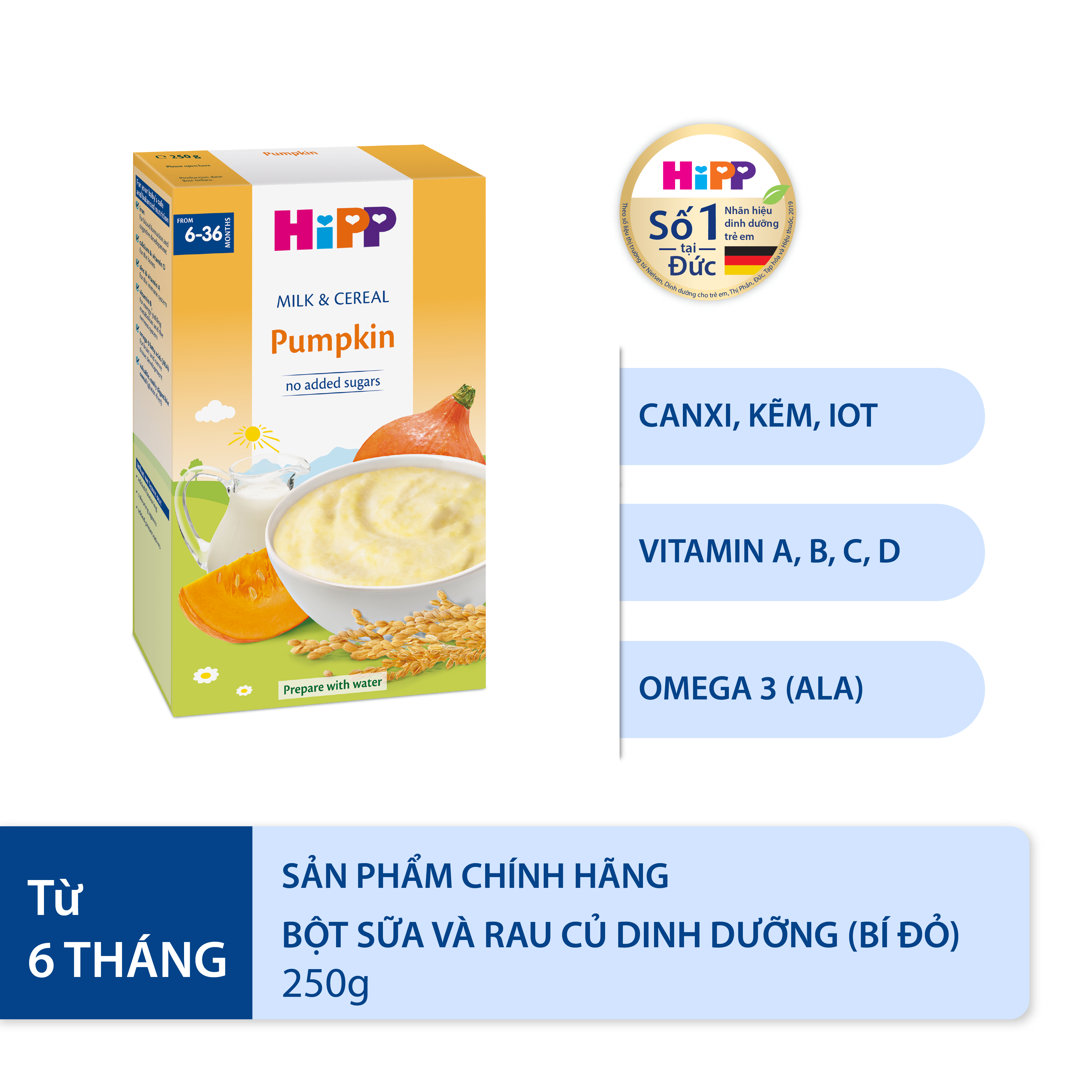 Combo ăn dặm HiPP Organic số 8: Dành cho trẻ biếng ăn