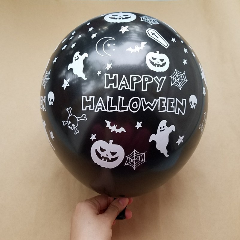 10 bong bóng cao su in hình Halloween