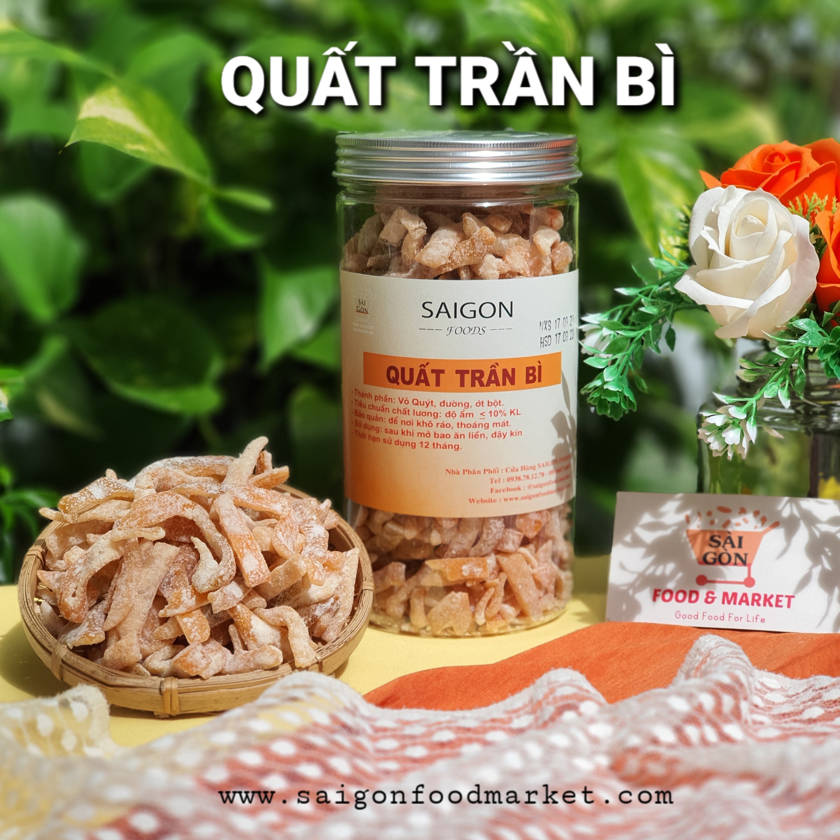 QUẤT TRẦN BÌ 500GRAM