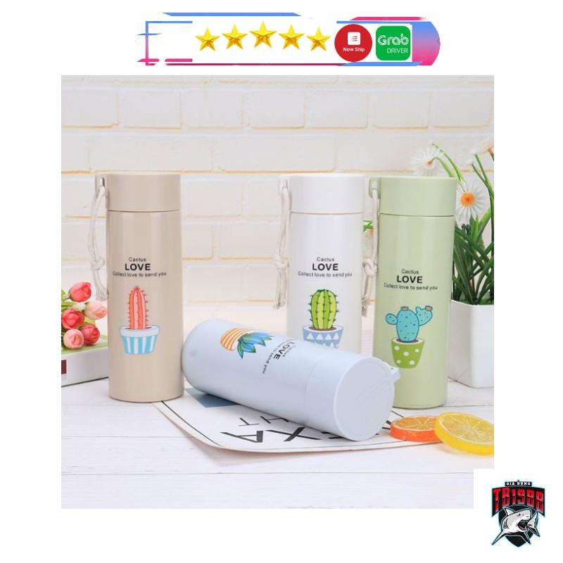 BÌNH NƯỚC XƯƠNG RỒNG 450ml siêu đẹp