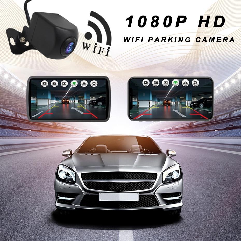 Camera hành trình xe hơi HD 1080P WIFI cho bãi đậu xe Camera phía sau không thấm nước 12V Camera góc rộng trước / sau ống kính APP