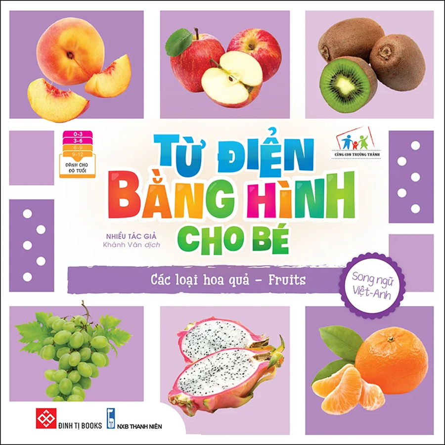 Từ Điển Bằng Hình Cho Bé - Các Loại Hoa Quả - Fruits