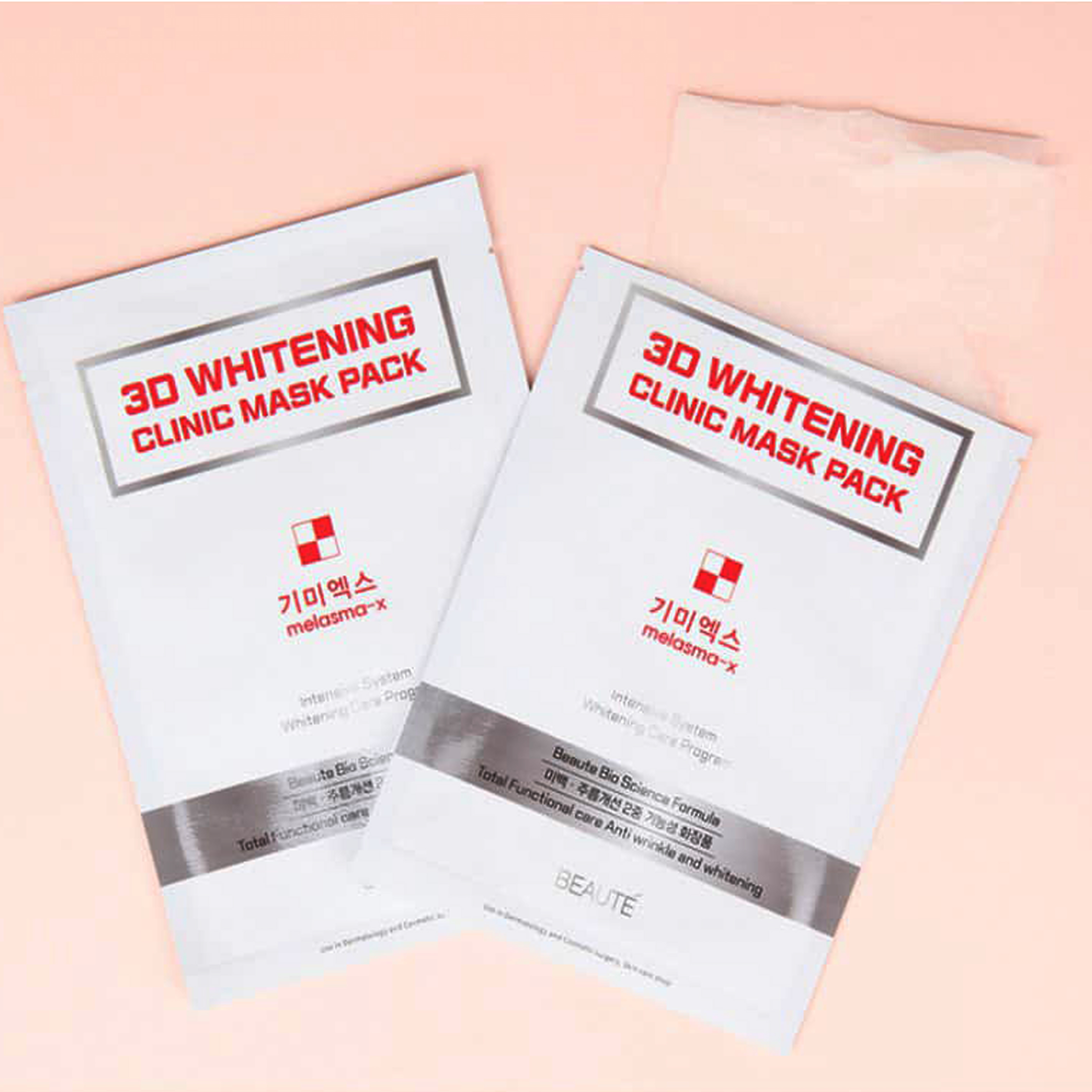 Mặt Nạ Dưỡng Trắng Chuyên Sâu Melasma-X 3D Whitening Clinic Mask Pack