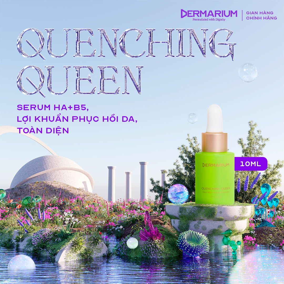 Serum (Tinh Chất) Dưỡng Ẩm Quenching Queen Dermarium