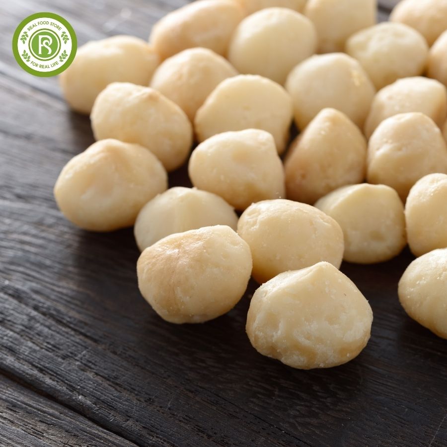 [COMBO] 2 Túi 500g Hạt Macca Úc nứt vỏ nhập khẩu Real Food