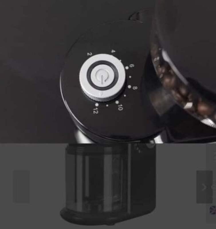 Máy Xay Cà Phê Hạt Mini Caso Barista Crema, Xay Café Cao Cấp Động Cơ 150W, Coffee Grinder Nhập Đức