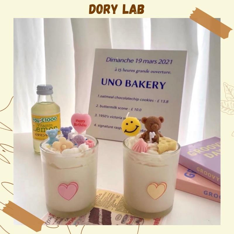 Nến Thơm Handmade Trang Trí Gấu Con - Dory Lab