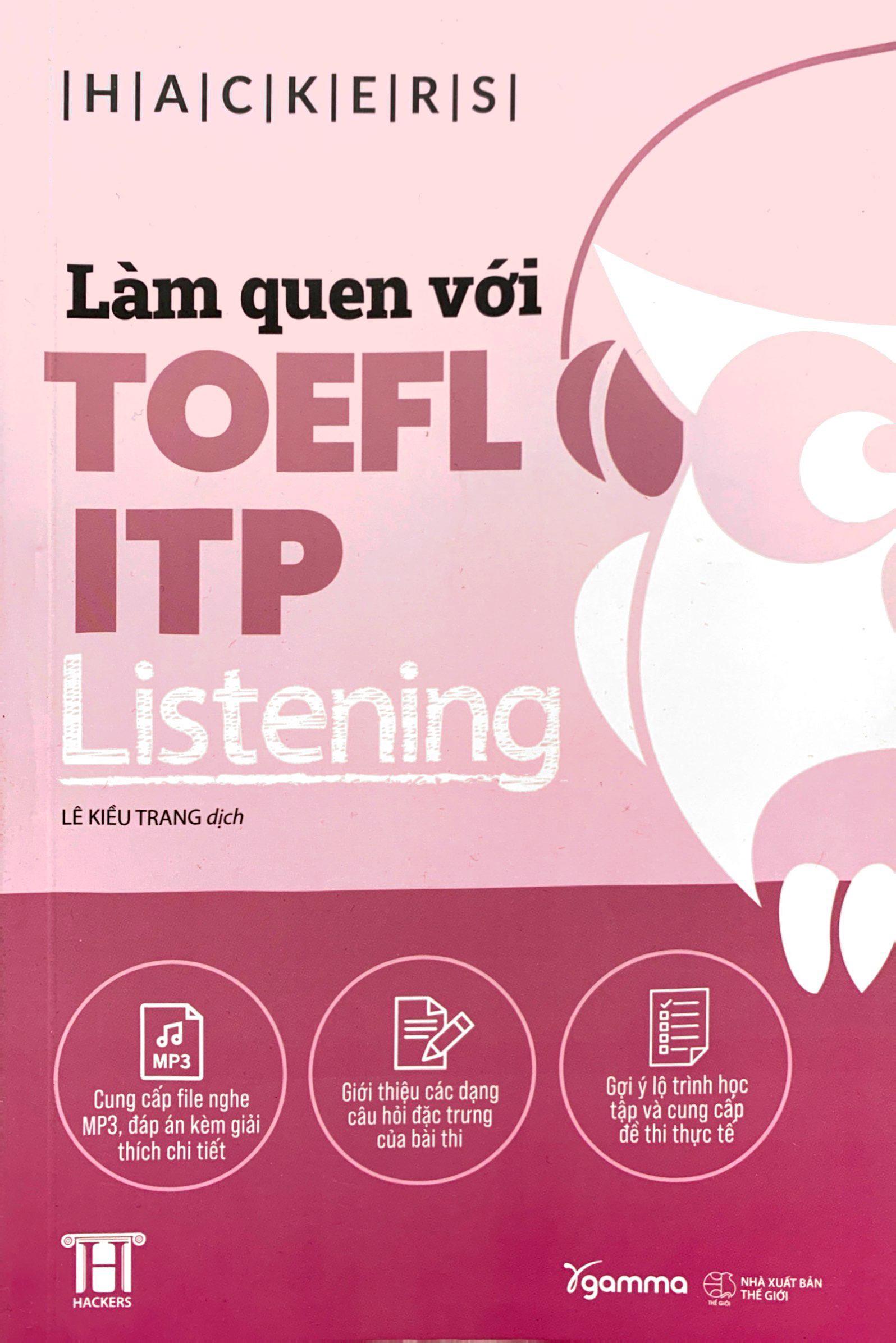 Làm Quen Với TOEFL ITP Listening