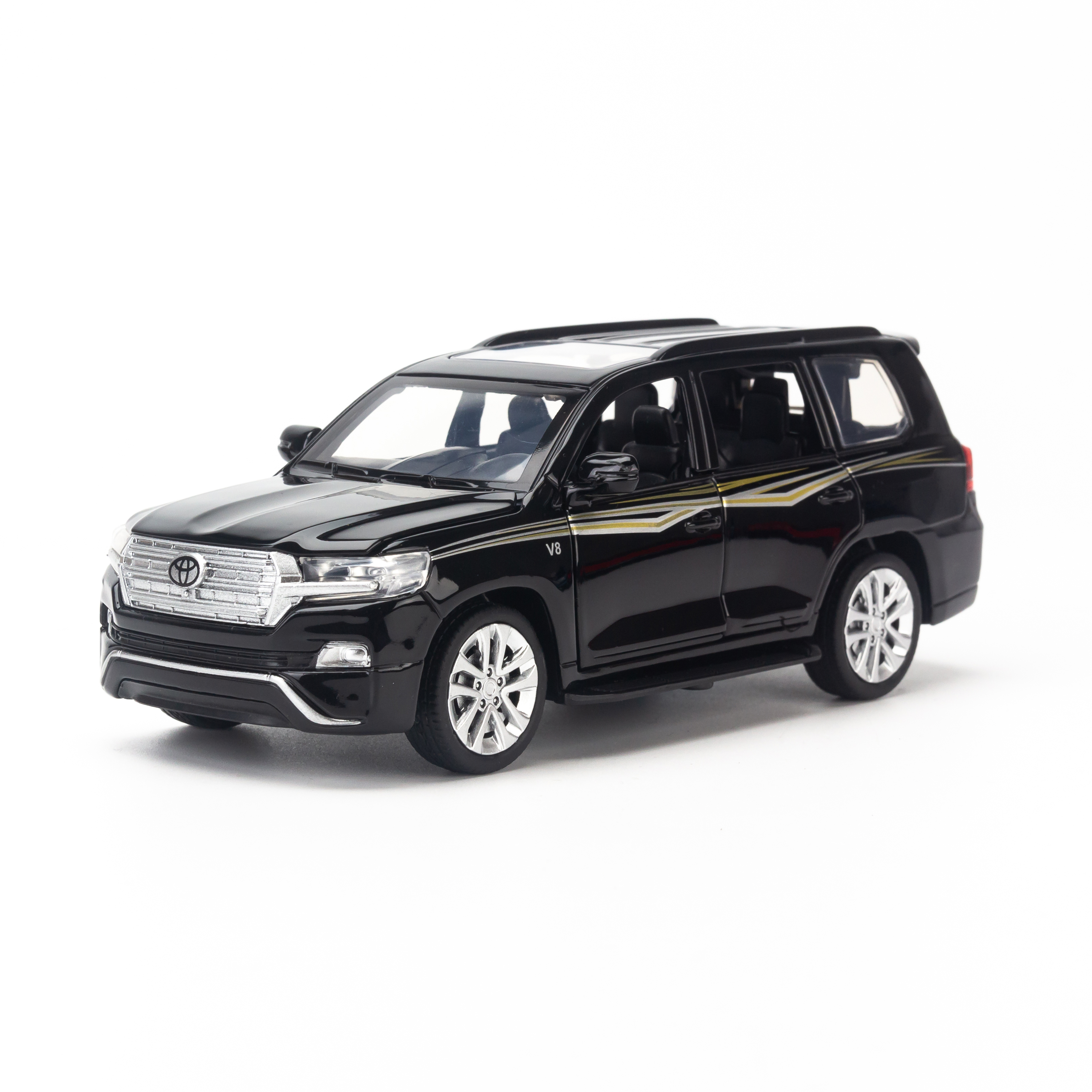 Mô hình xe Toyota Land Cruiser 2019 V8 1:32 Miniauto - 3226A