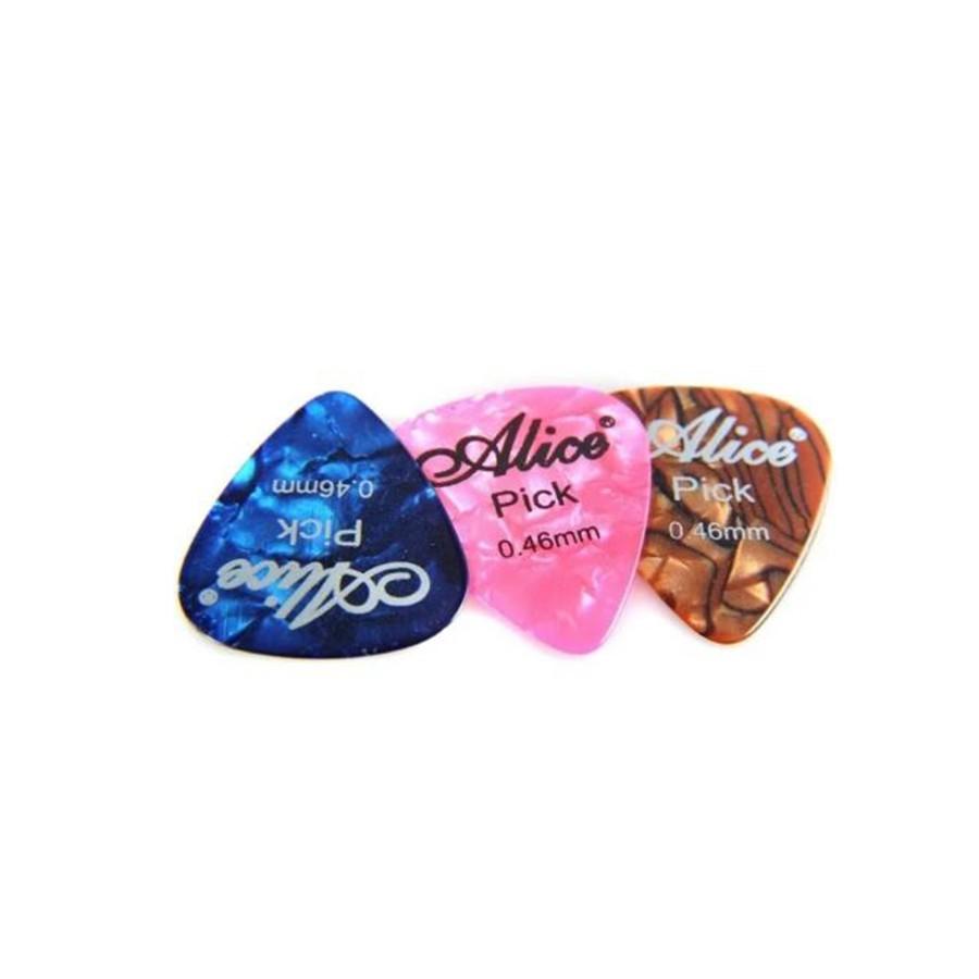 Combo 10 phím (pick) gảy đàn guitar Alice 0.46mm - viethoangphong.com