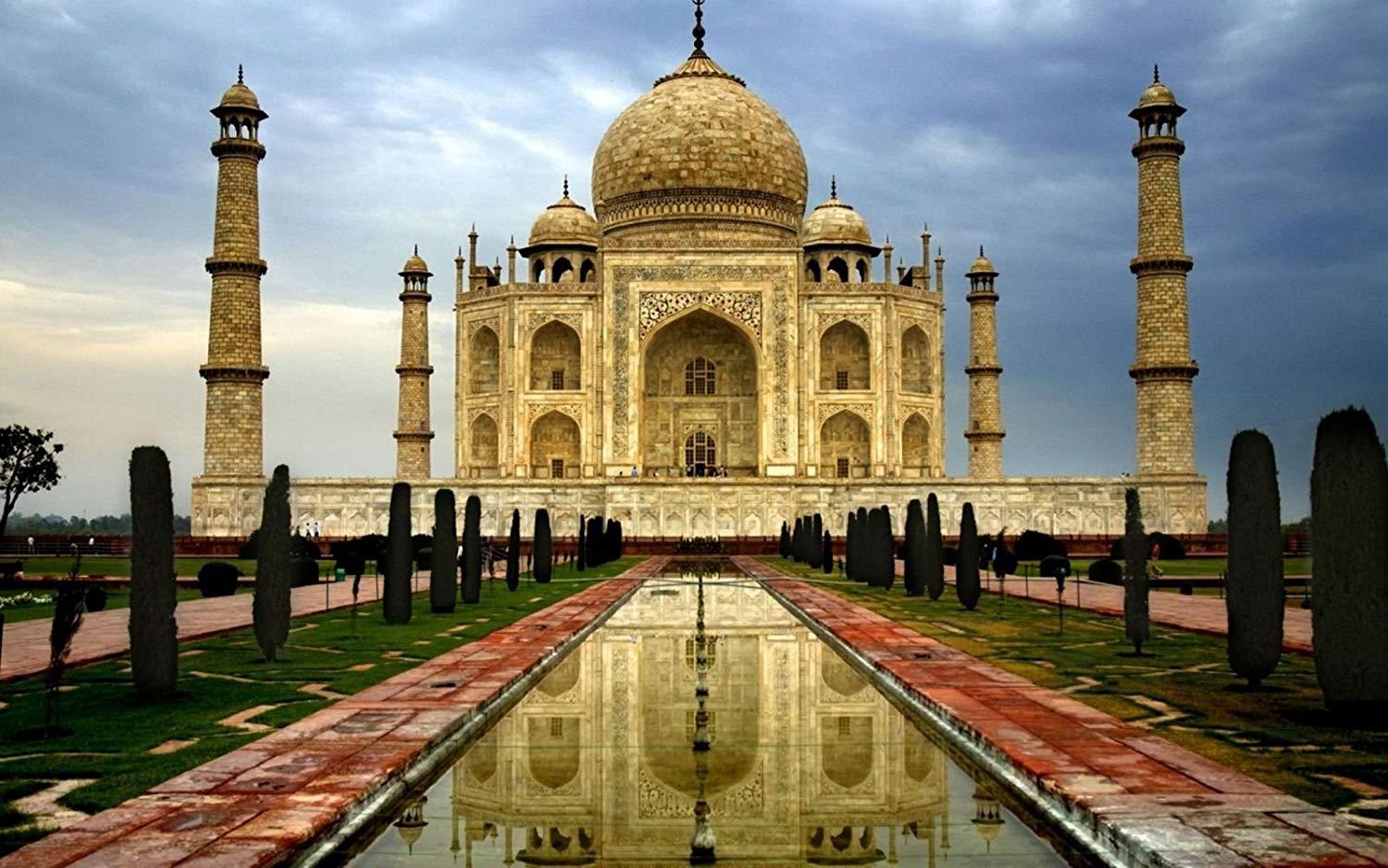 Bộ Tranh Ghép Xếp Hình 1000 Pcs Jigsaw Puzzle Tranh Ghép (75*50cm) Taj Mahal Bản Đẹp Cao Cấp