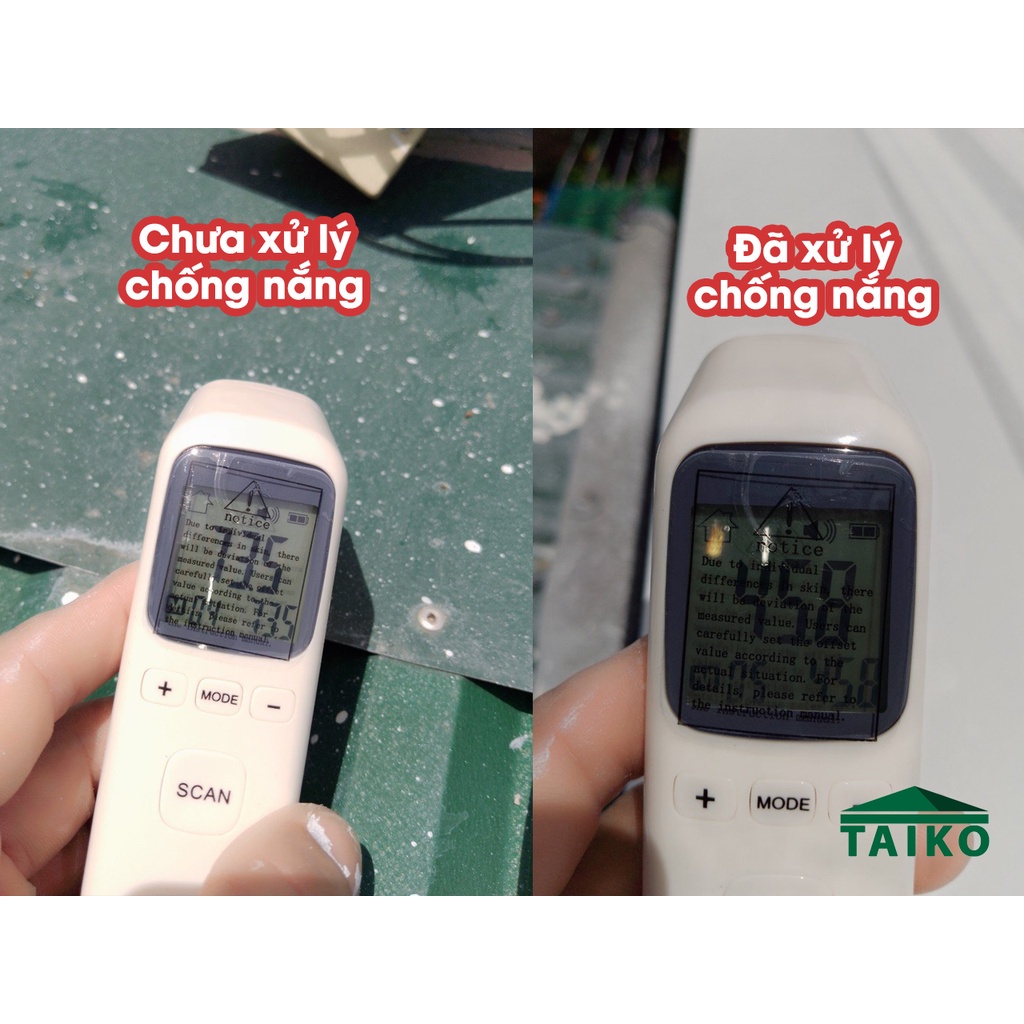 Keo Sơn Chống Nóng, Chống Cháy TAIKO CN01 / Thùng 5 Lít -Phù Hợp với bề mặt Tấm Lợp, Lan Can, Cổng, Kết Cấu, Gầm Xe Thép gỉ