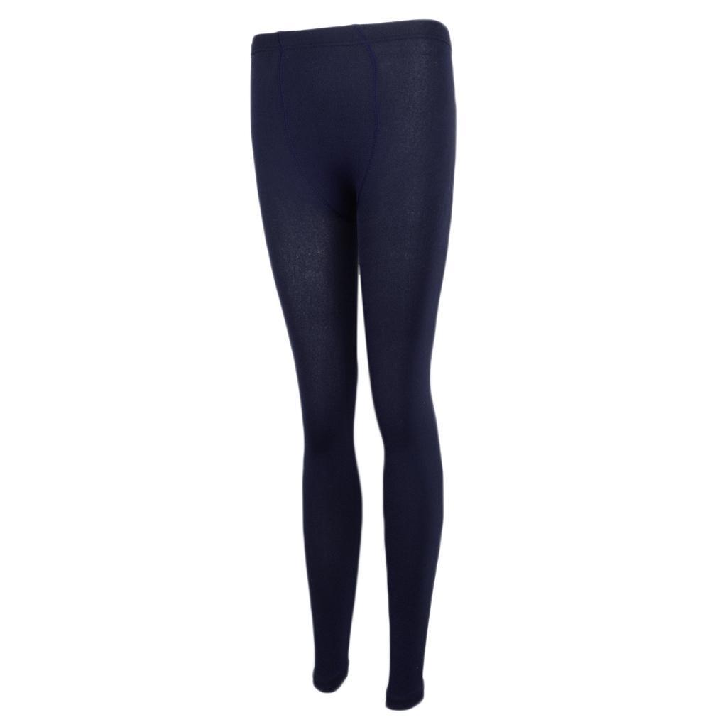 2 Pairs Ladies Fleece Lined Leggings Thick Winter Warm Tights Footless
