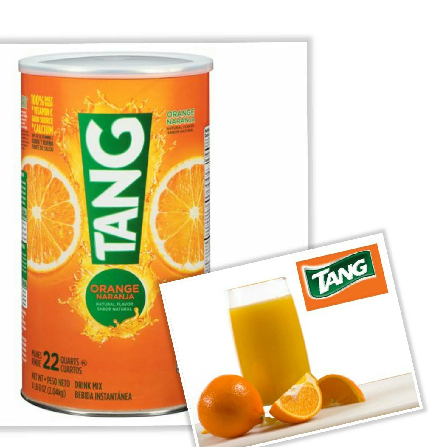 [Date 01/2025] Bột pha nước cam TANG 2.04kg của Mỹ