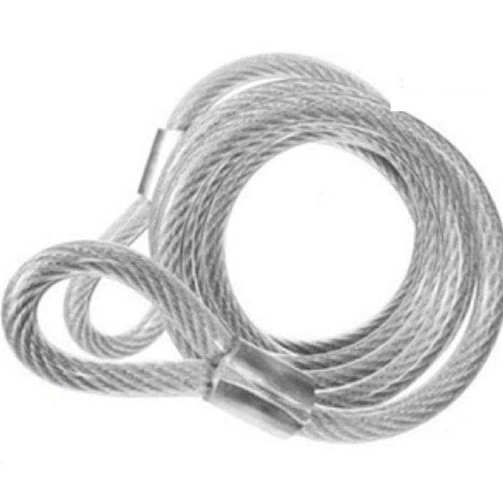 Dây Cáp Khóa Xe Máy Lõi Φ8 Ly Chống Cắt Bọc Nhựa Cực chắc chắn