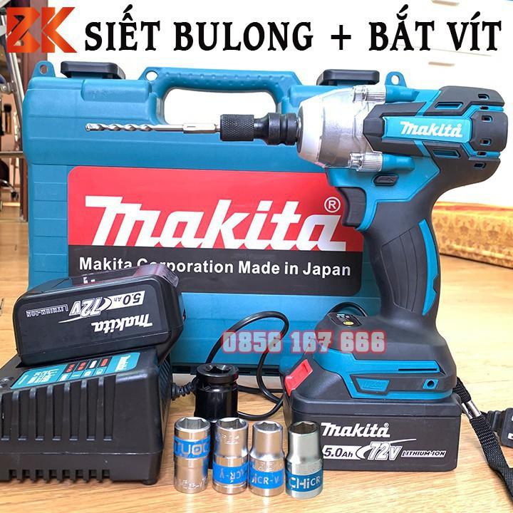 Máy Siết BuLong Makita 72V - – Máy Siết Bu Lông, Khoan Pin - Không Chổi Than