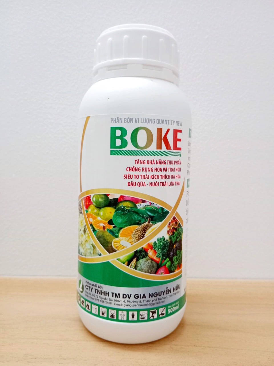 BOKE (Chai 500ml) Giúp trái lớn nhanh, đồng đều, hạn chế hoa rụng