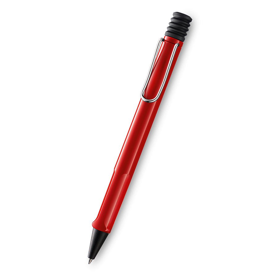 Bút bi Lamy Safari Shiny Red 216 - Mực Xanh - 4000884