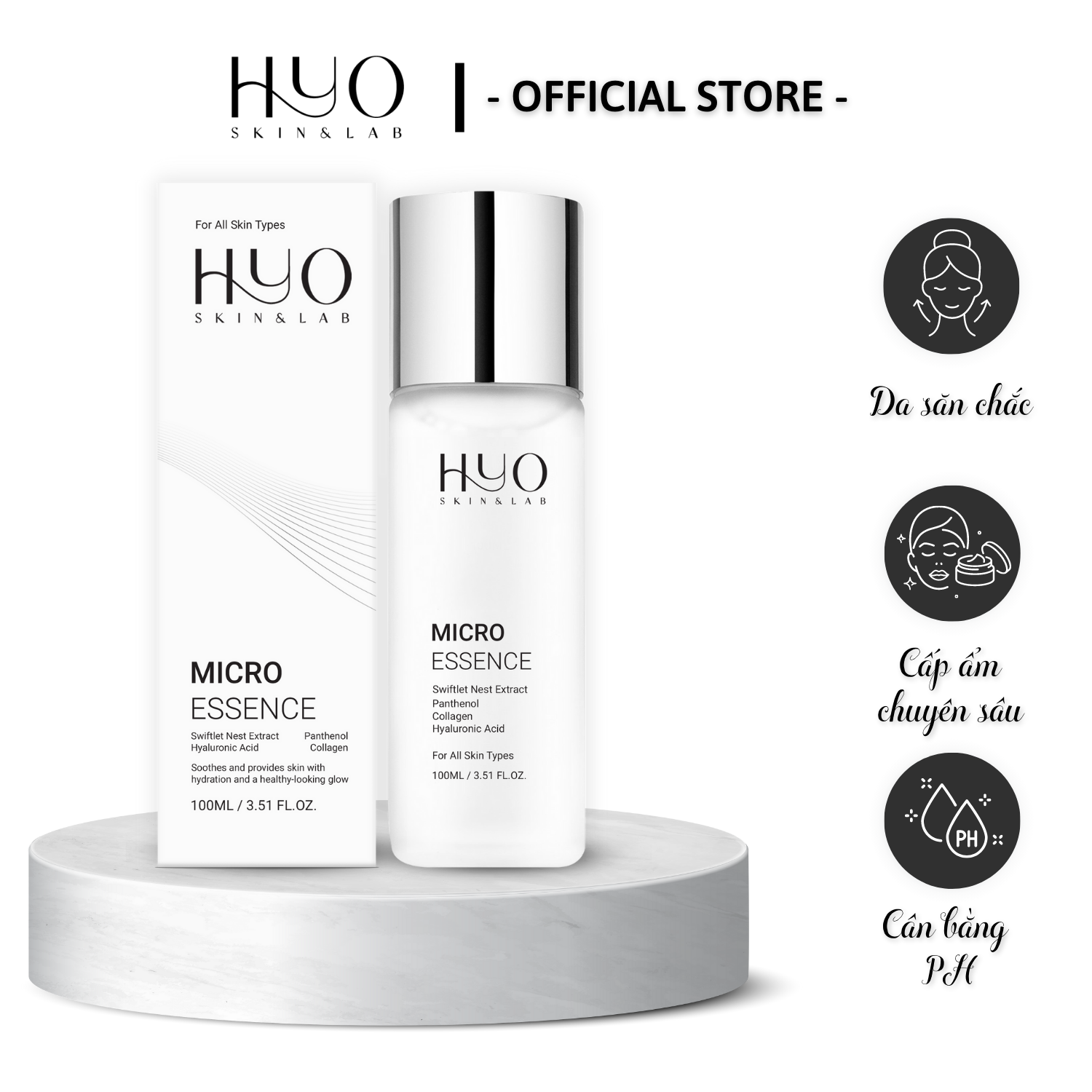 Toner dưỡng ẩm da HYO MICRO ESSENCE 100ml - HÀn Quốc