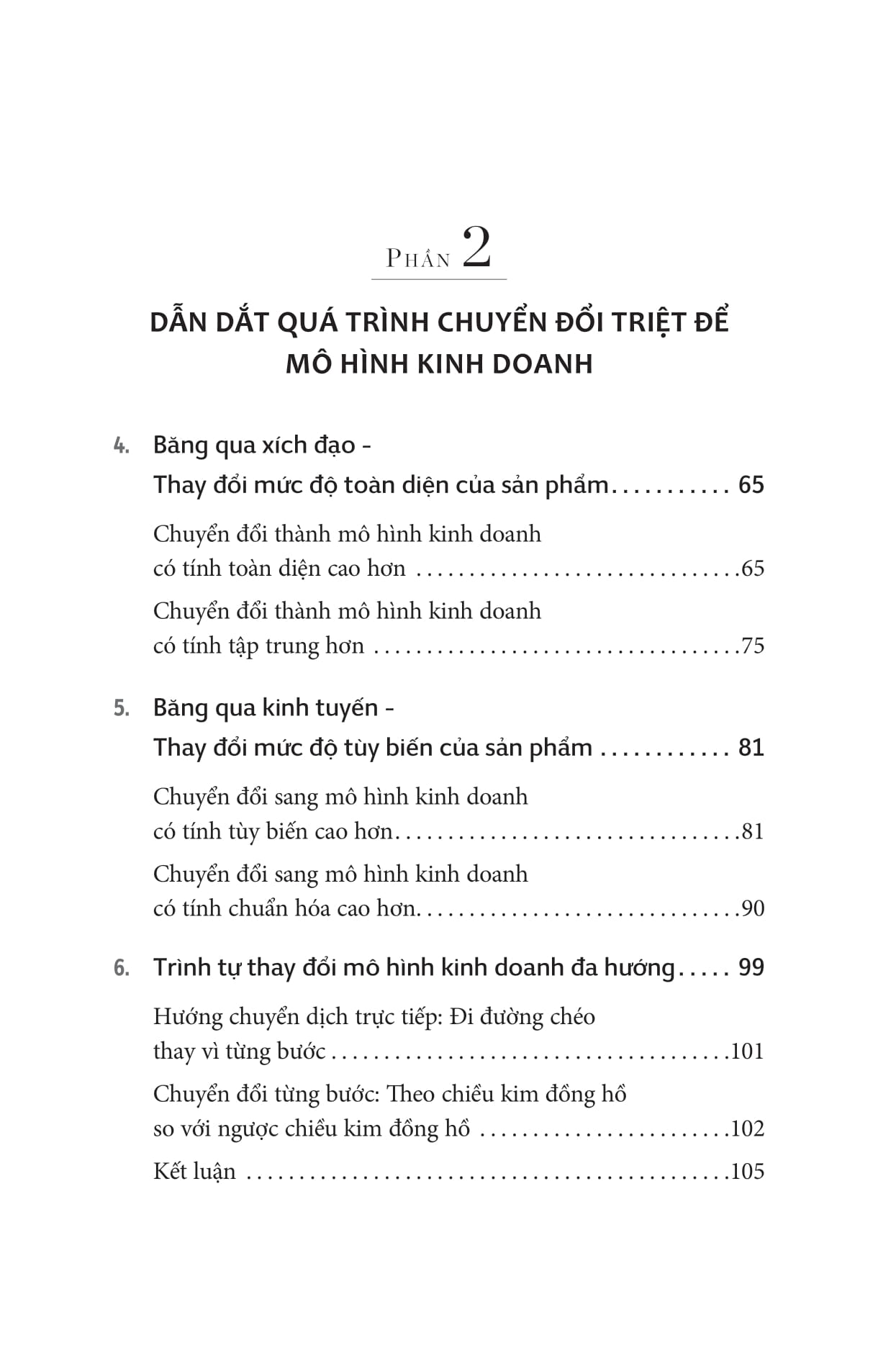 Chuyển Đổi Toàn Diện Mô Hình Kinh Doanh