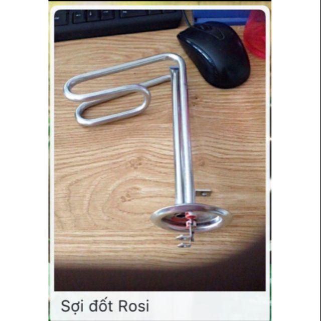 Sợi đốt ruột bình nóng lạnh ROSSI đa năng Bát tròn - may so rosi cong 15L