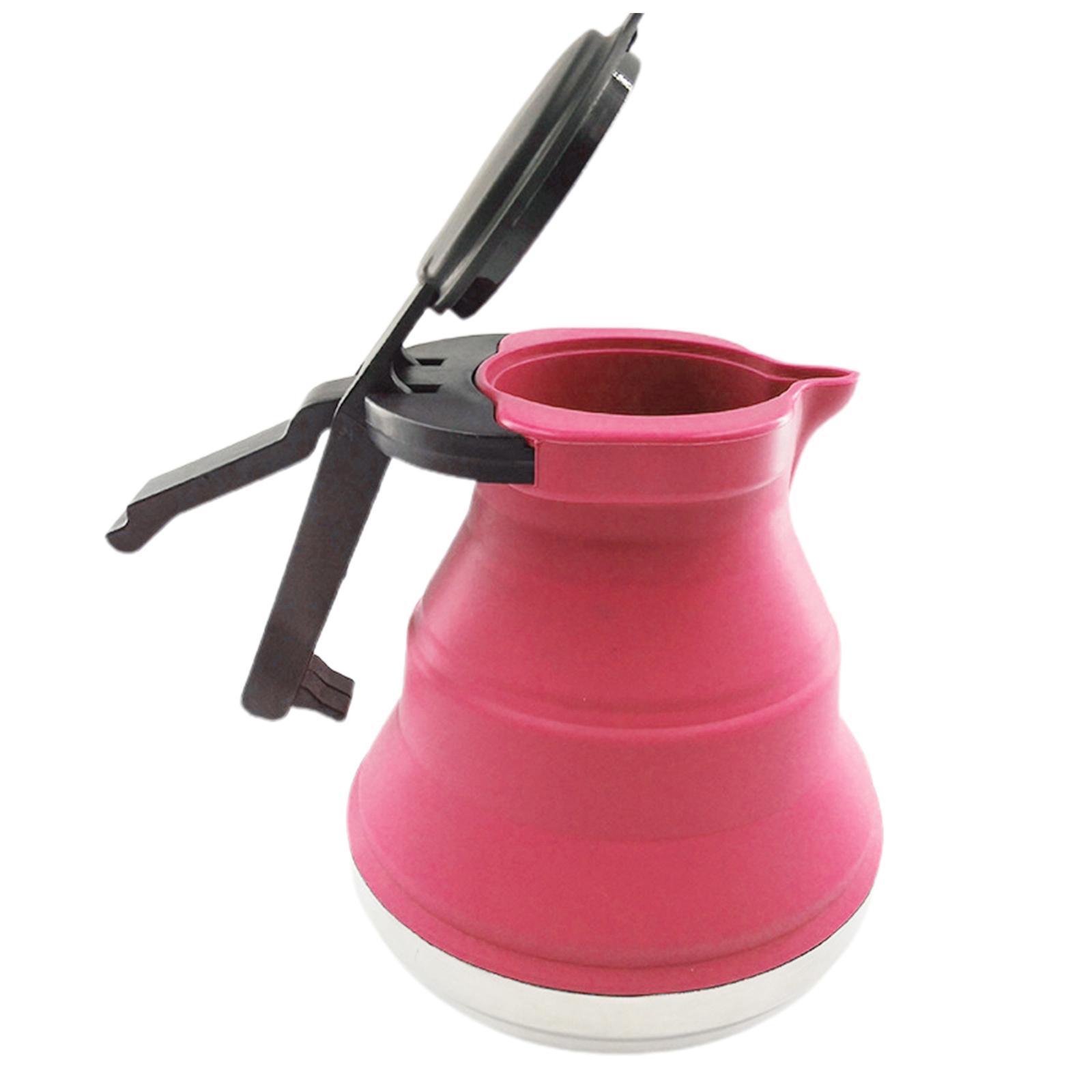 Collapsible Kettle Folded Portable Travel Camping Kettle Silicone