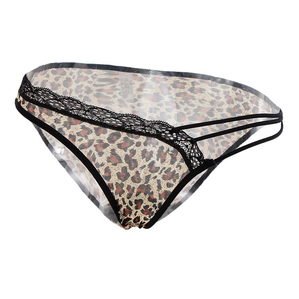 Women's Underwear Soft Mesh Stretchy Breathable Floral Lace Bandage Invisible Panties