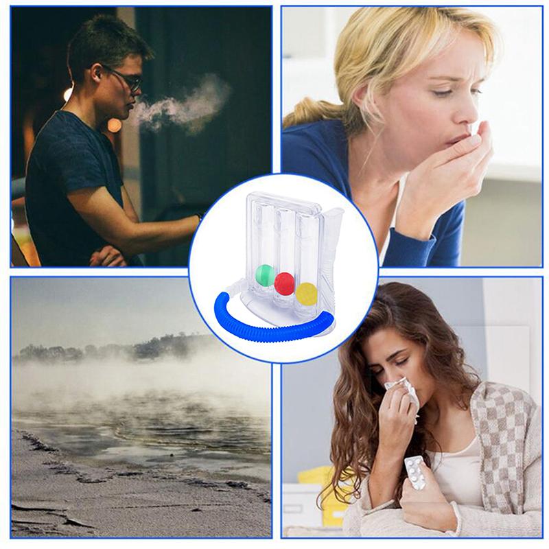 3 Balls Breat Breat Breathiser Chức năng phổi Cải thiện Chức năng Khôi giác Hơi đo nhịp thở Hơi thở Hệ thống đo lường HỆ THỐNG