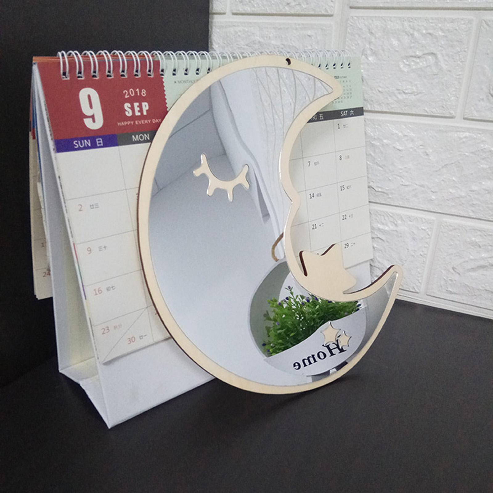 Kid's Bedroom Wall Hanging Mirror Novelty Wall Art Home Decor DIY  #2