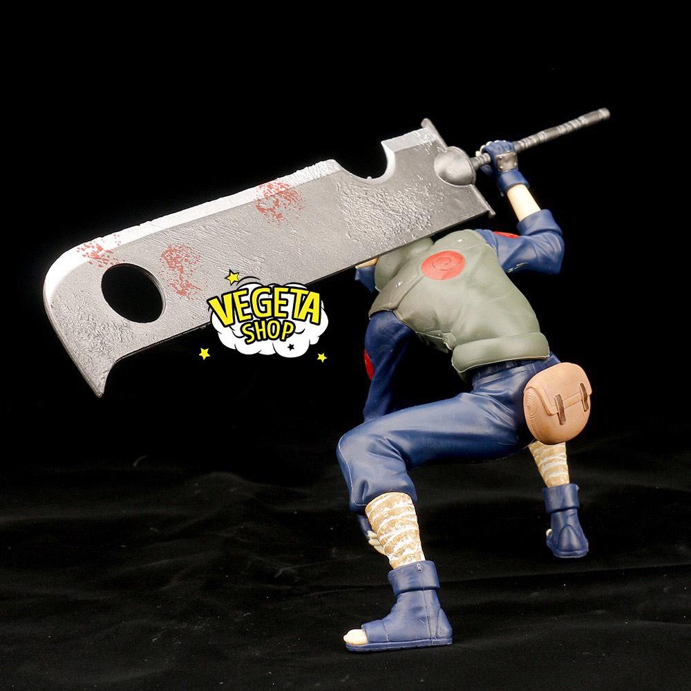 Mô hình Kakashi chiến đấu cầm kiếm thủ thế cực ngầu - Mô hình Naruto - Hatake Kakashi - Kích thước 26.5 x 9 x 15.5cm